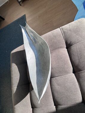 Michael Aram Silver Leaf Bowl - Sculptural Metallic Accent